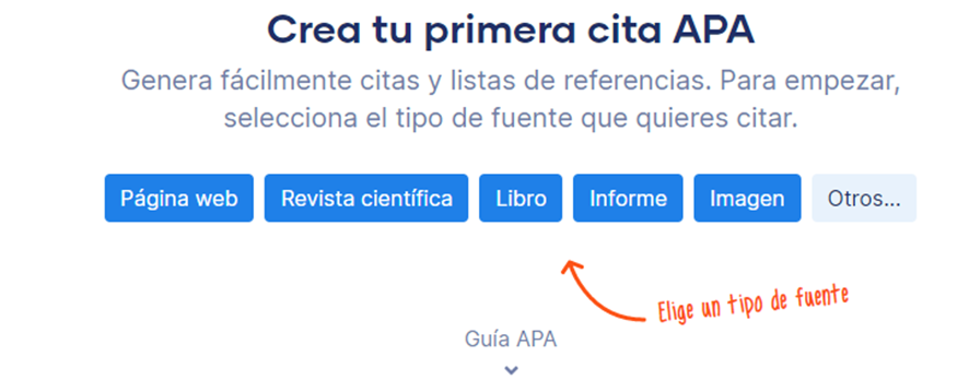 Creando formato APA